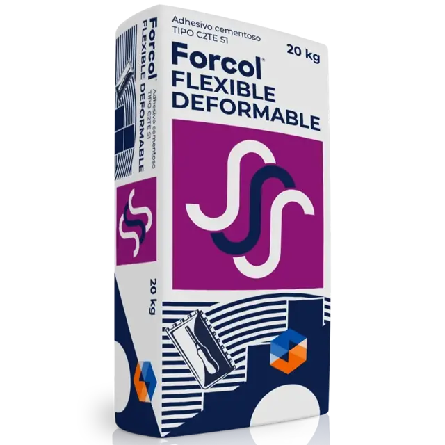 FORCOL FLEXIBLE DEFORMABLE GRIS - 20 KG