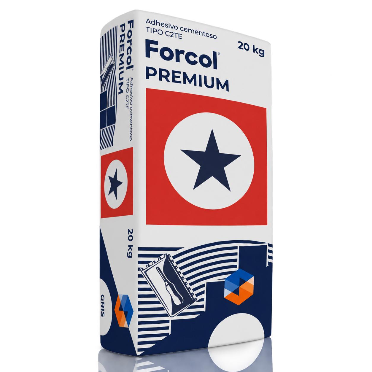 FORCOL PREMIUM GRIS CSTB - 20 KG