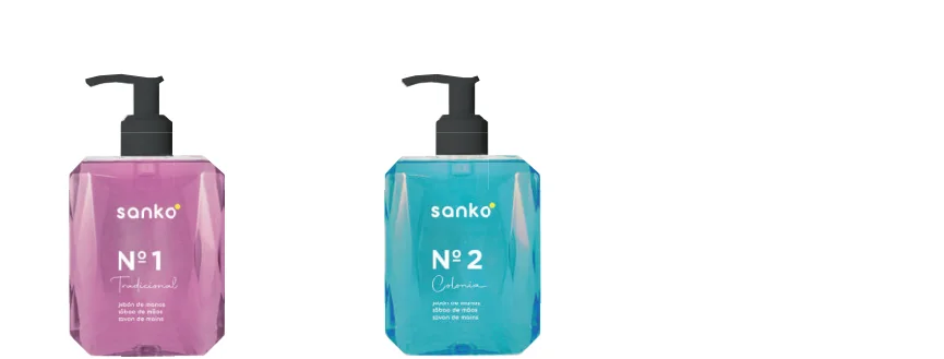Sanko · Savons mains parfumés 500 ml