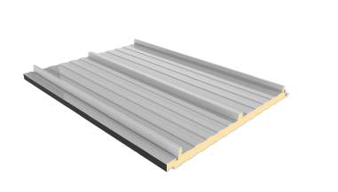 Toiture avec couvre-joint